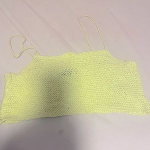Forever 21, S, Neon color, crop top,